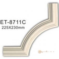 Угловые элементы и вставки Vip decor ET-8711C