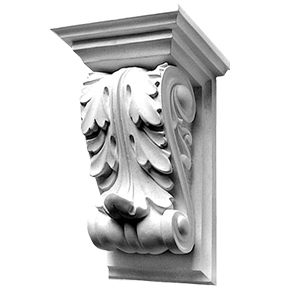 Кронштейны из гипса